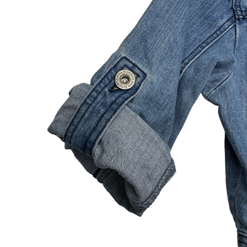 Highway Jeans Cropped Denim Jacket (M) - Picture 4 of 10